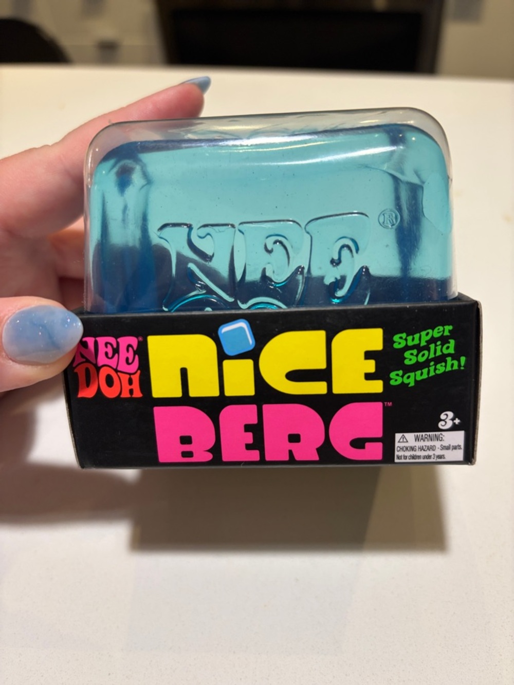 NeeDoh Nice Berg Squishy Toy - Blue - Picture 5 of 5